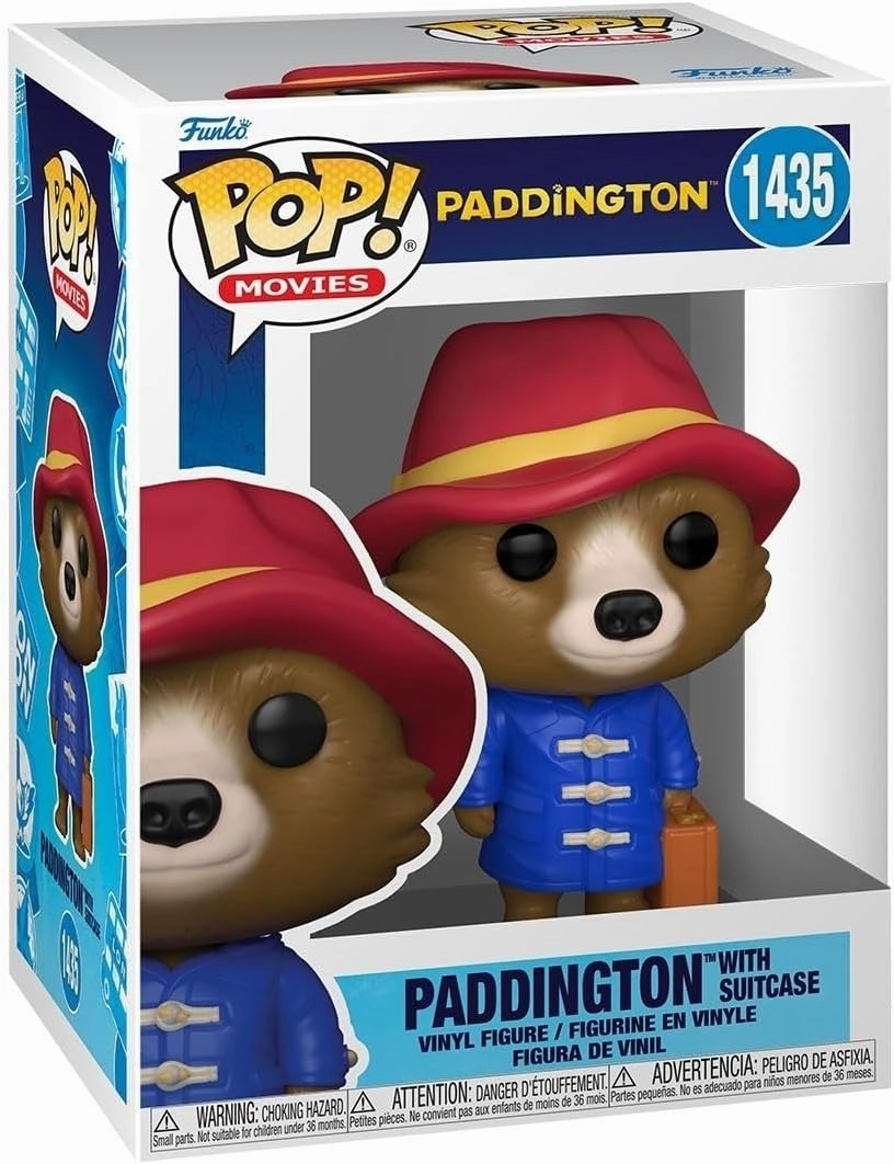 Funko POP! Movies: Paddington - Paddington with Case - Paddington Movie - Collectable Vinyl Figure - Gift Idea - Official Merchandise - for Kids & Adults - Movies Fans - Model Figure for Collectors