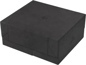 Gamegenic Game's Lair 600  Convertible Deck Box - Double-Sleeved Card Storage, Holds up to 600 Cards, Premium Card Game Protector, Nexofyber Surface, Black Color, Made