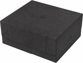 Gamegenic Game's Lair 600  Convertible Deck Box - Double-Sleeved Card Storage, Holds up to 600 Cards, Premium Card Game Protector, Nexofyber Surface, Black Color, Made