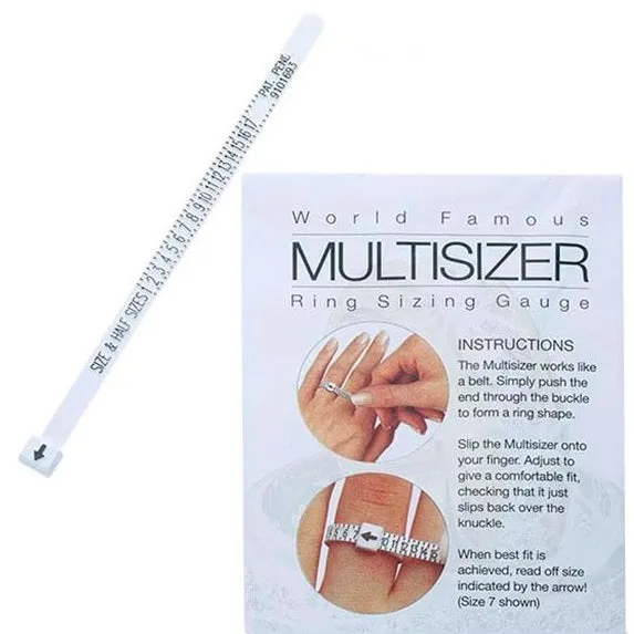 Gauge for Rings(Adjustable and Reusable)