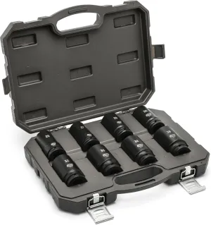 GEARWRENCH 8 Piece 3/4" Drive 6 Point Deep Metric Impact Socket Set | 26mm-38mm | 84032