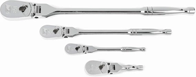 GEARWRENCH 4 Pc. Flex Handle RATCHET SET, 84T - 81230A-07