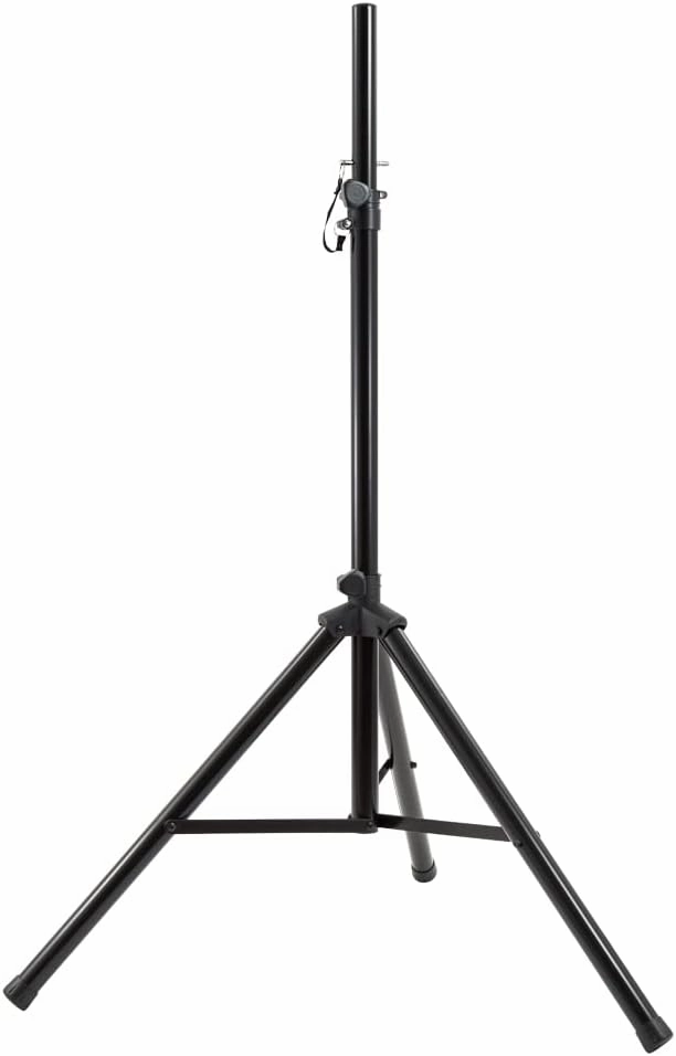 Gemini Sound ST-04 Heavy Duty Professional Audio Universal DJ Foldable Collapsible Telescoping Tripod PA Speaker Stands, Adjustable Height up to 80" Inches Tall