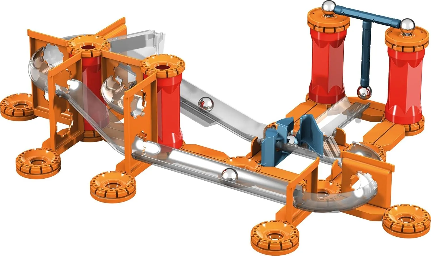 Geomag Magnetic Toys | Mechanics Gravity Track | Kids STEM Marble Run Building Toy | Magnetic Motion | Educational Game | Swiss-Made | Age 7  115 Piece