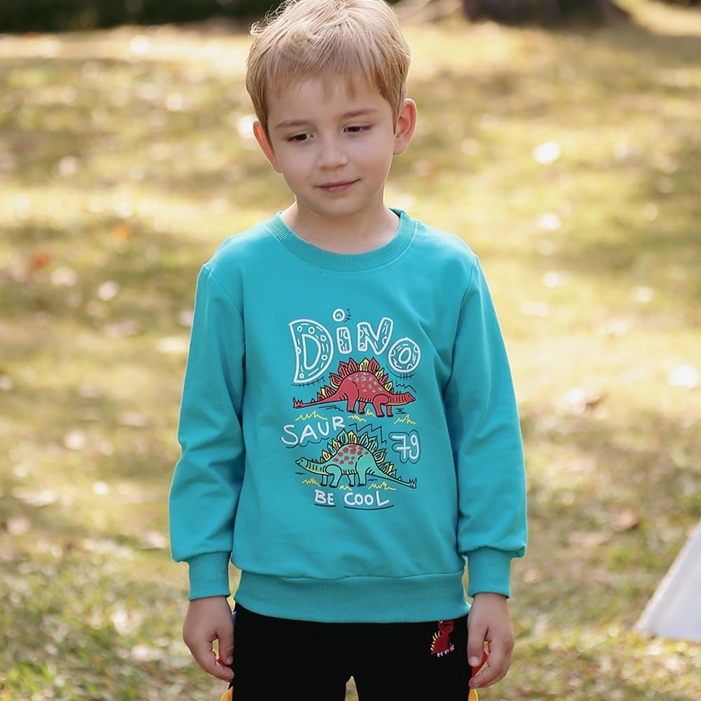 GFQLONG Toddler Baby Boy Fall Winter Sweatshirt Outfit Clothes Long Sleeve Pullover Tops Joggers Pants Set