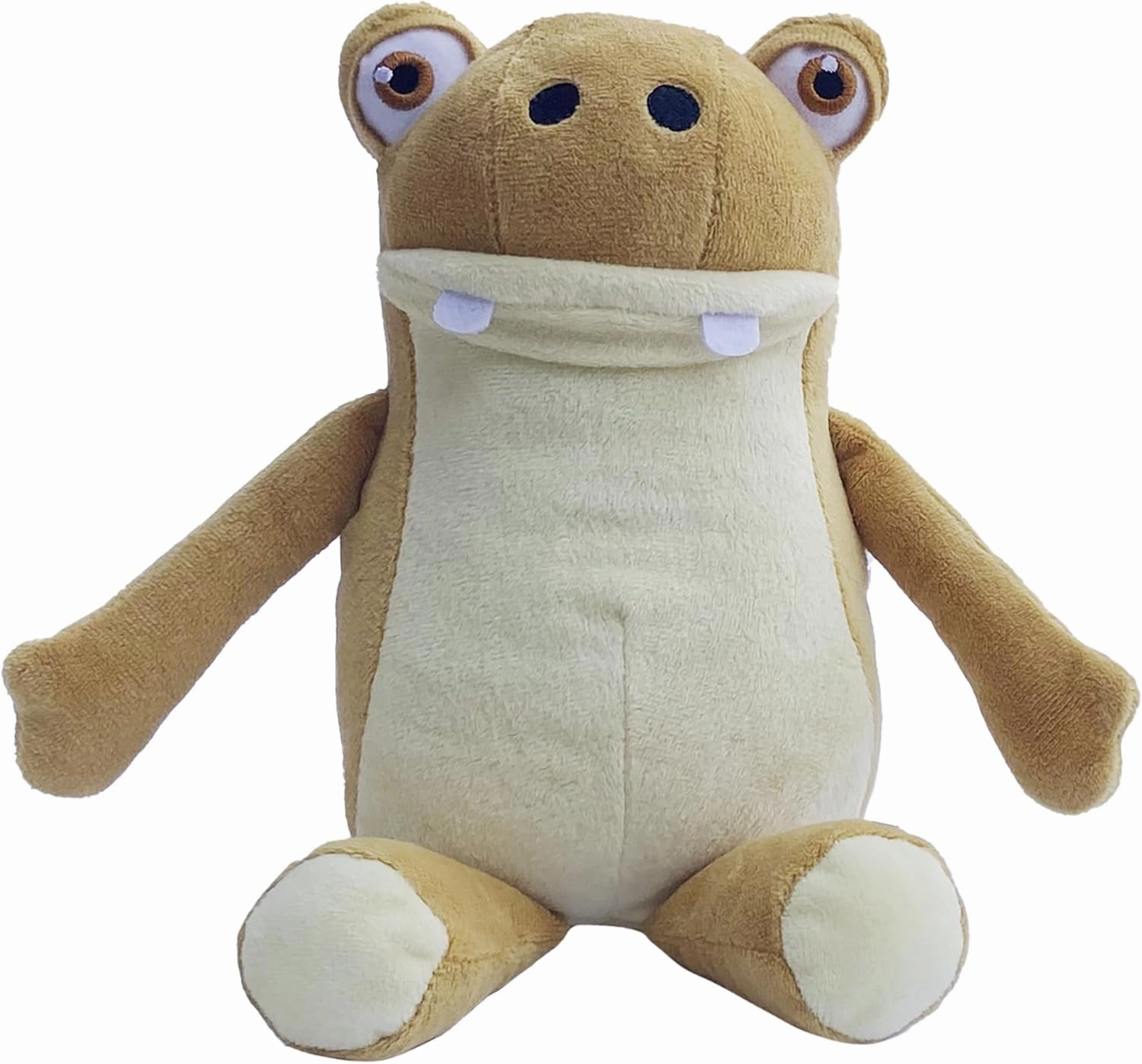 Gigantosaurus: 10" Dinosaur Soft Plush - Mazu - Tan & Green Huggable Dino, Soft Texture Stuffed Toy, TV Series Character, Toddler & Kids Ages 1 