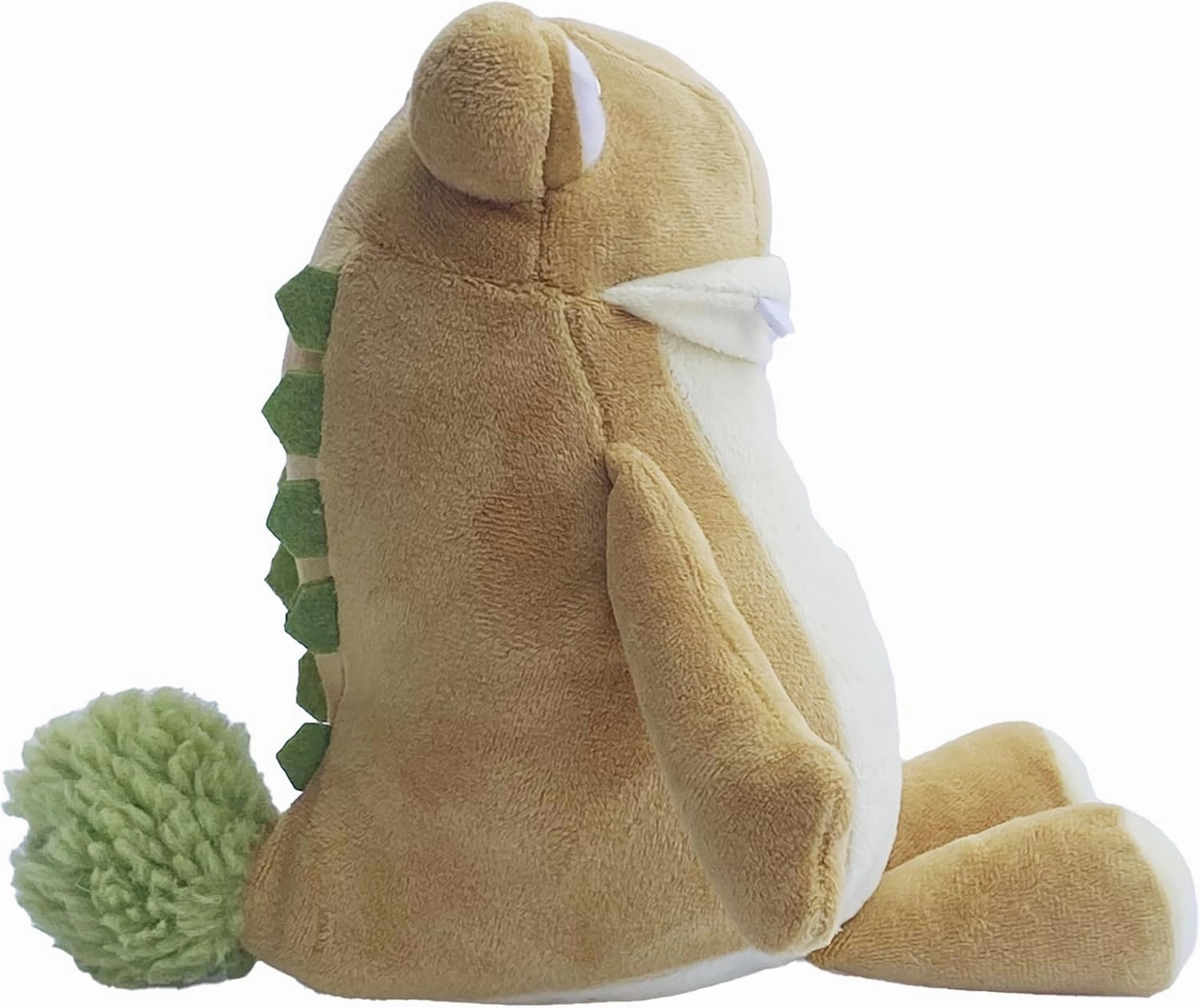 Gigantosaurus: 10" Dinosaur Soft Plush - Mazu - Tan & Green Huggable Dino, Soft Texture Stuffed Toy, TV Series Character, Toddler & Kids Ages 1 