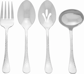 Ginkgo International Lafayette 4-Piece Stainless Steel Hostess Serving Set
