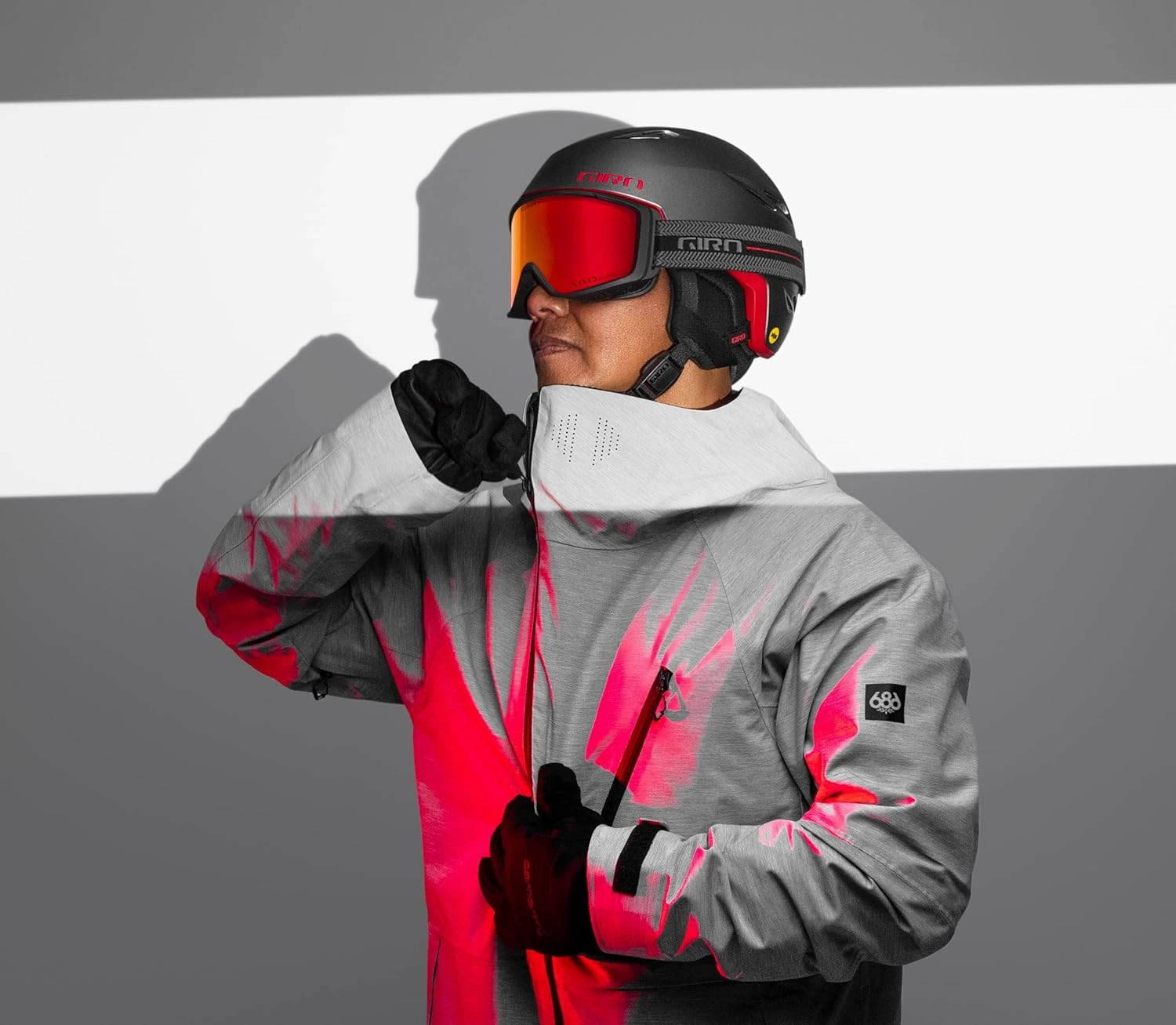 Giro Grid Spherical Snow Ski Helmet for Men & Women - Designed for Backcountry Guides, Side Country, & Touring Athletes