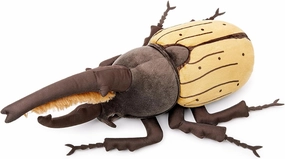Great Halberd Beetle Plush Toys, 9.84inch simulation insect Stuffed Animal Toys Soft and lifelike for Boys and Girls, Home Decoration