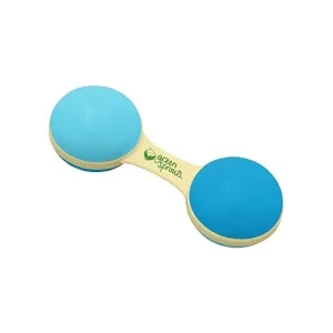 Green Sprouts Dumbbell Rattle Made from Plants, Suitable for 3  Months
