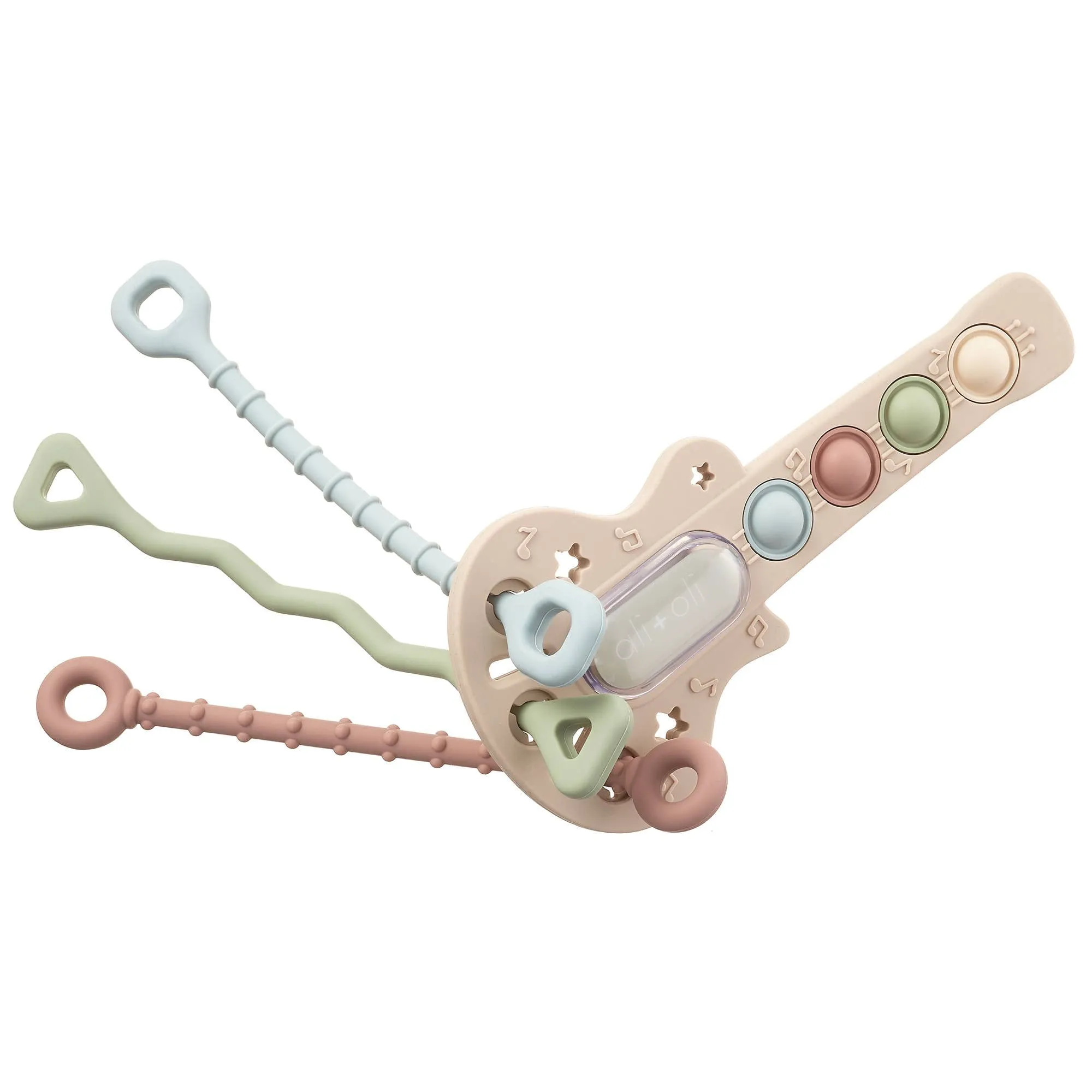 Guitar-Shaped Activity Toy