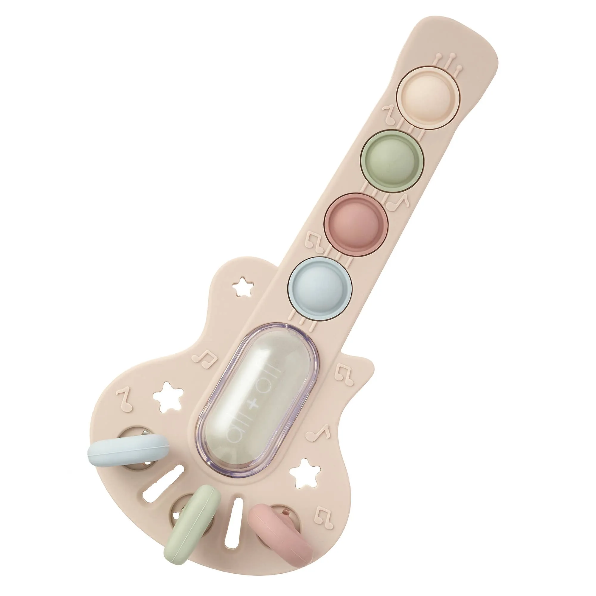 Guitar-Shaped Activity Toy