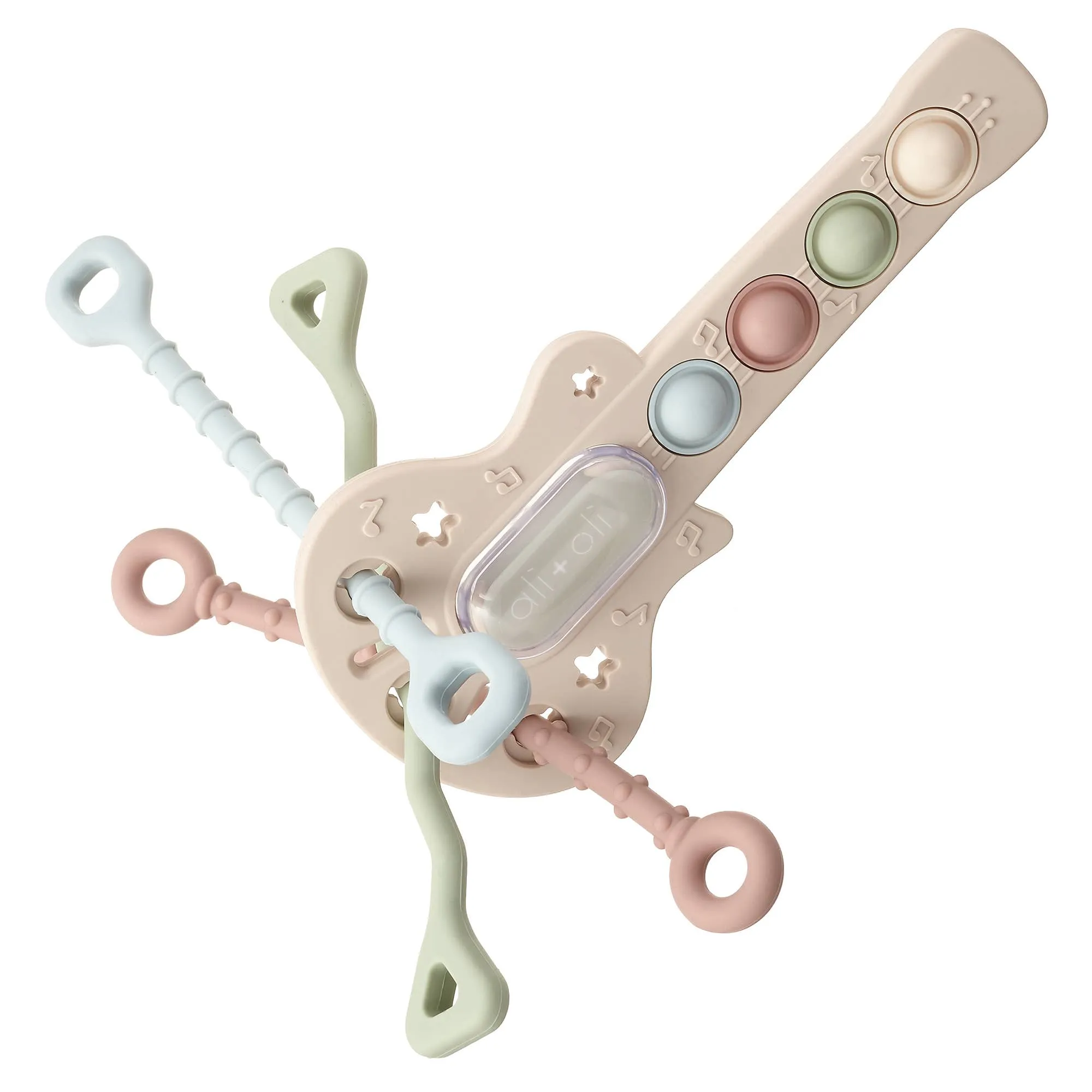 Guitar-Shaped Activity Toy