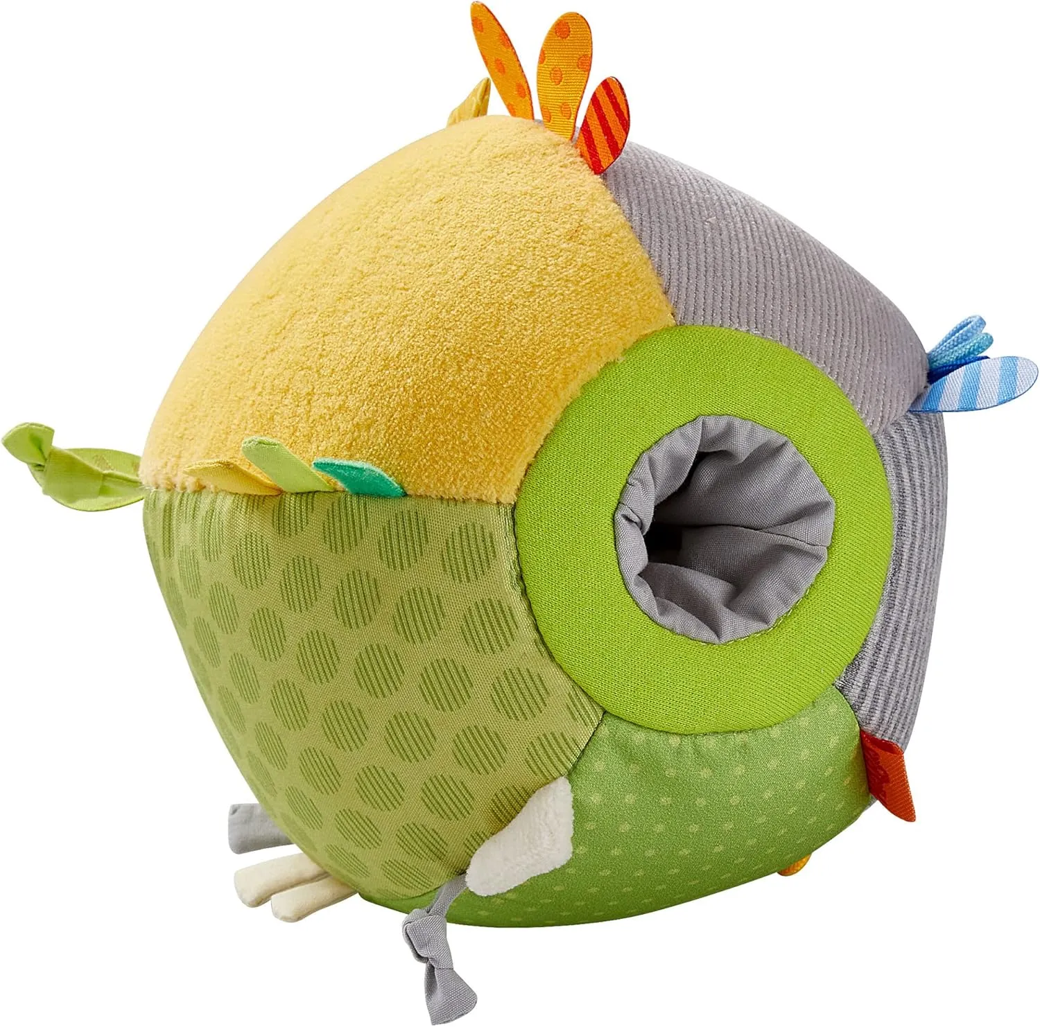 HABA Baby Balls - Machine Washable Baby Sensory Toys - Ideal Baby Toy for Teething, Tummy Time Toys for Ages 6 Months & up