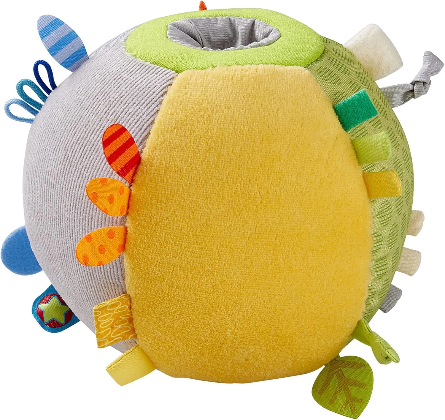 HABA Baby Balls - Machine Washable Baby Sensory Toys - Ideal Baby Toy for Teething, Tummy Time Toys for Ages 6 Months & up
