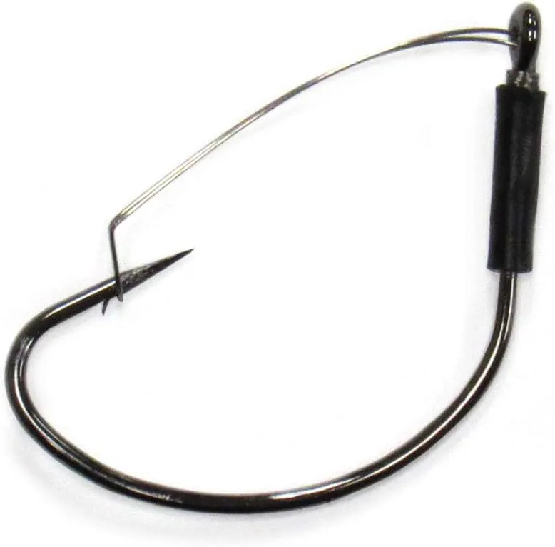 Harmony Fishing - Razor Series Wacky Weedless WG Hooks - The Ultimate Bass Fishing Hooks for The Wacky Rig & Neko Rig