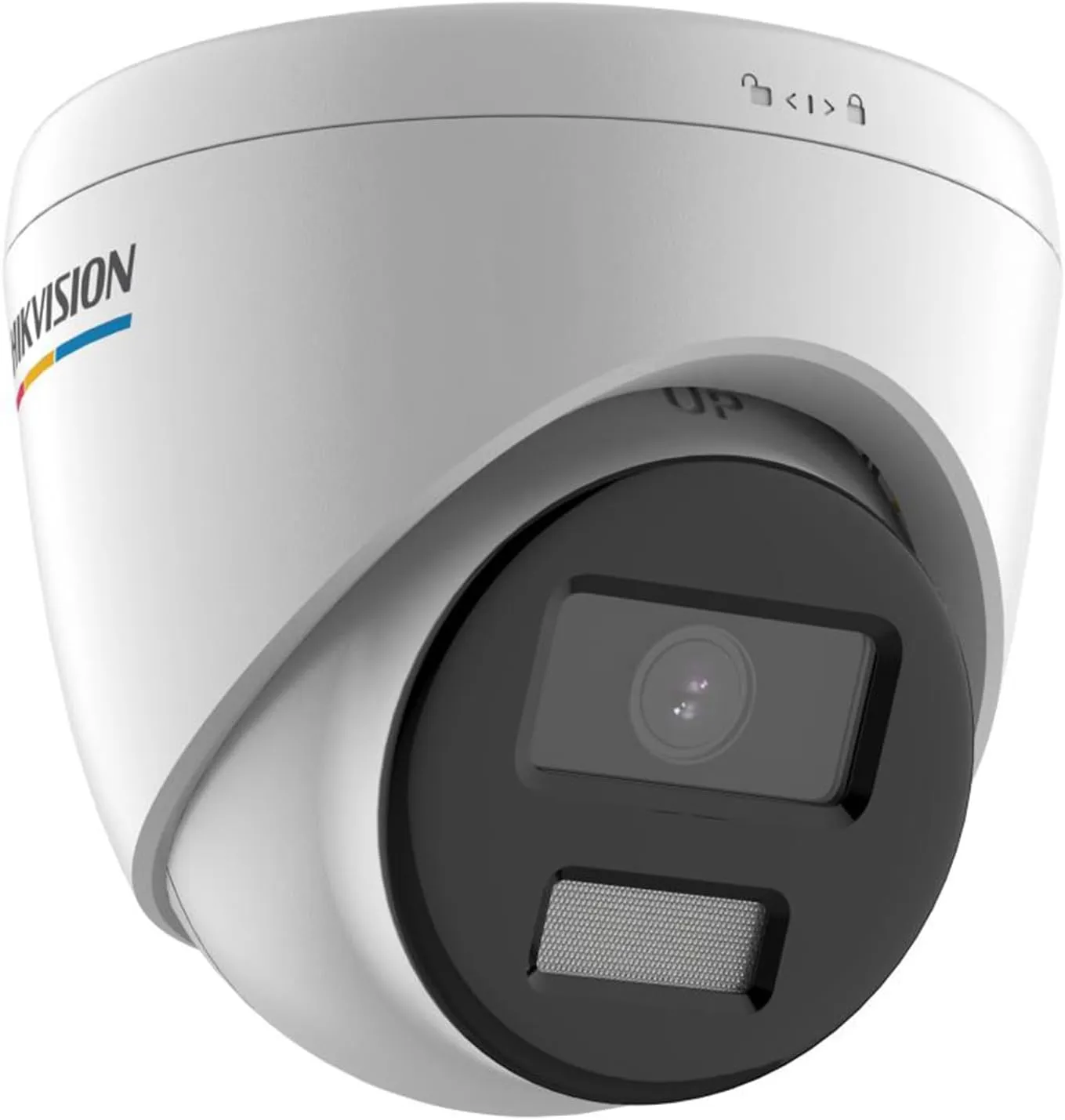 Hikvision IP Camera Outdoor DS-2CD1347G2-LUF 2.8mm Lens 4MP MD 2.0 Fixed Turret Network PoE Security Camera 24/7 Colorful Surveillance Cameras Original International Version