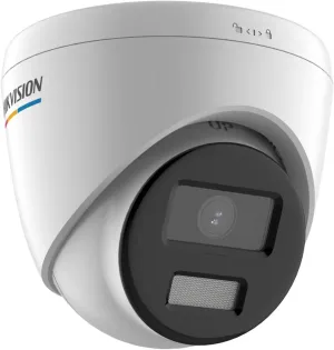 Hikvision IP Camera Outdoor DS-2CD1347G2-LUF 2.8mm Lens 4MP MD 2.0 Fixed Turret Network PoE Security Camera 24/7 Colorful Surveillance Cameras Original International Version