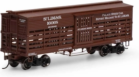 HO 36' Old Time Stock Car Slim&S #16068 RND75289 HO Rolling Stock