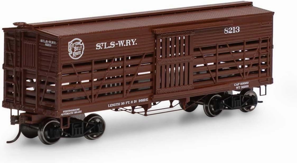 HO 36' Old Time Stock Car SSW #8213 RND75283 HO Rolling Stock