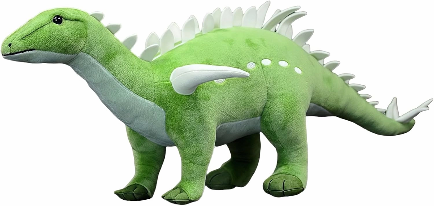 Huayangosaurus Dinosaur Plush Stuffed Animal - Realistic Detailed 21.6" Large Soft Toy for Collectors and Dino Lovers