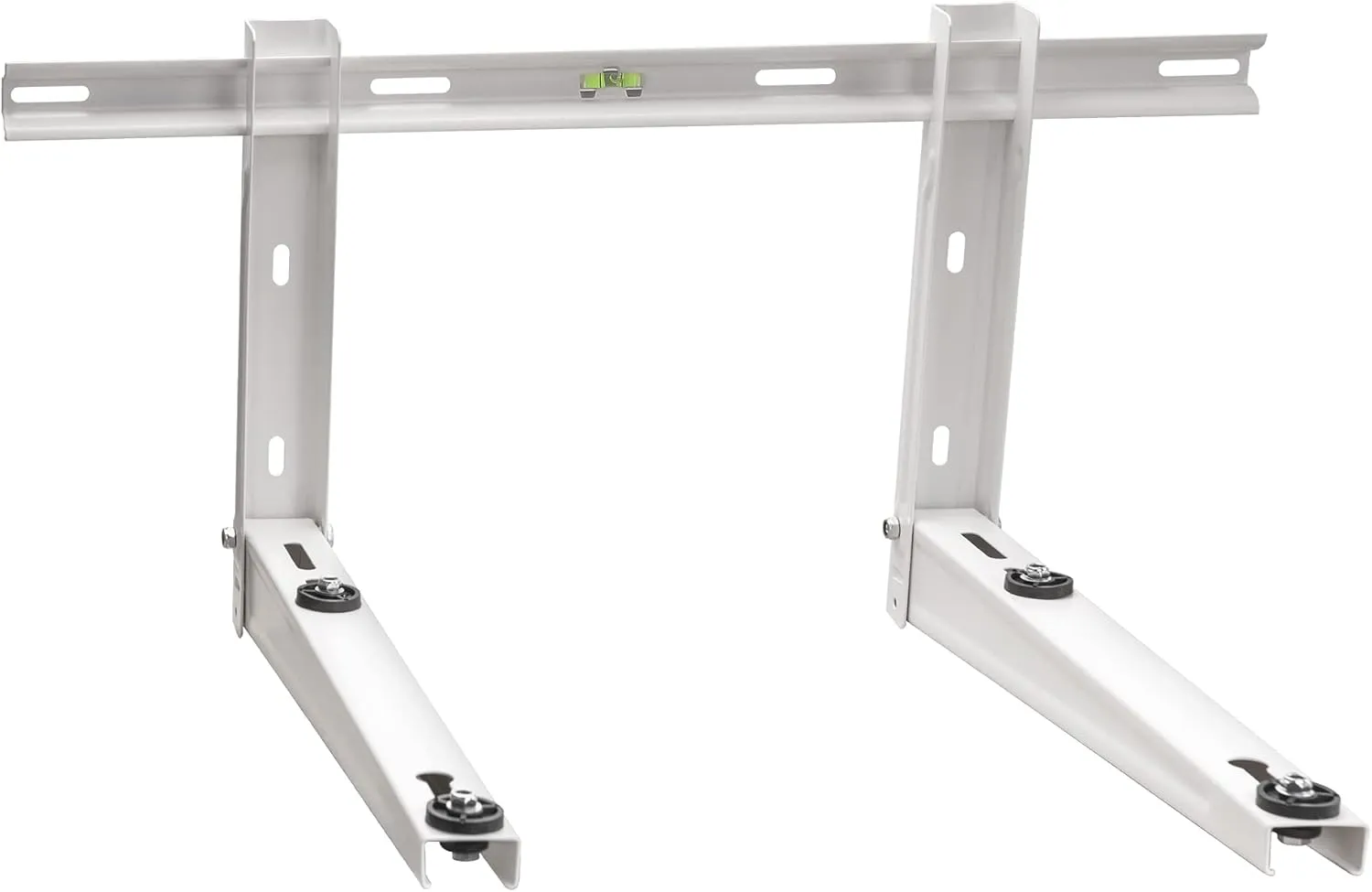 ICOOL Mini Split Wall Mounting Bracket for 9000-36000 BTU Universal Ductless Air Conditioners, Heat Pumps, Compressors & HVAC Systems, Outdoor Heavy Duty Foldable Wall Mount Condenser Bracket