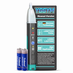 Ignition Coil Tester, Car Electronic Faults Detector, Automotive Spark Tester and Voltage Pen with LED Display MST-101