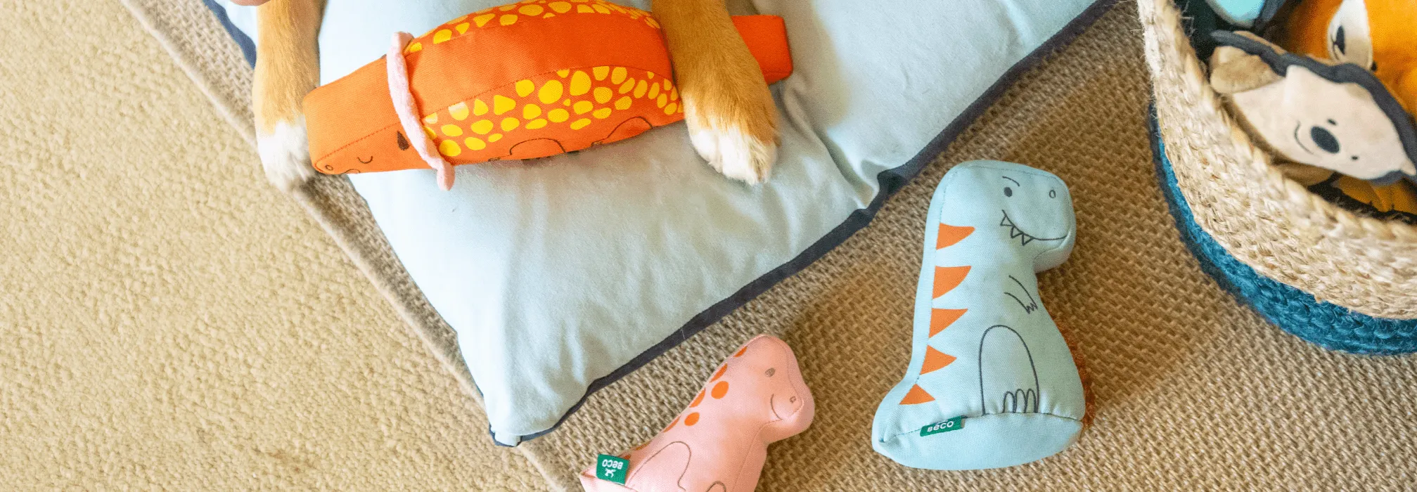 Iguanadon Dinosaur Dog Toy