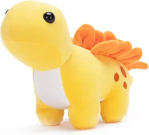 IKASA Dinosaur Stuffed Animals Plush Toys,Cuddly 9.5" Cute Stegosaur Soft Small Fluffy Toy, Gifts for Family Kids Girls Boys Children