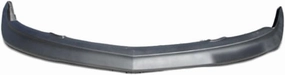 IKON MOTORSPORTS Front Bumper Lip, Compatible with 2005-2006 Acura RSX DC5, Mug Style Unpainted Black Polyurethane Air Dam Chin Spoiler Protector Splitter 1PC