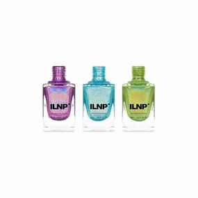 ILNP Spring Brights Bundle - Bright and Colorful Holographic Nail Polish Set