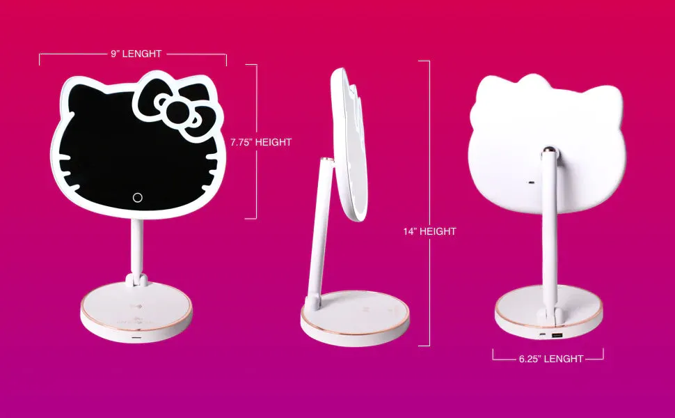 Impressions Vanity - Hello Kitty LED Rechargeable Makeup Mirror