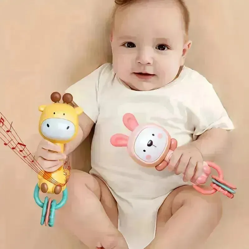 Interactive Soothing Teether Comforting Toy