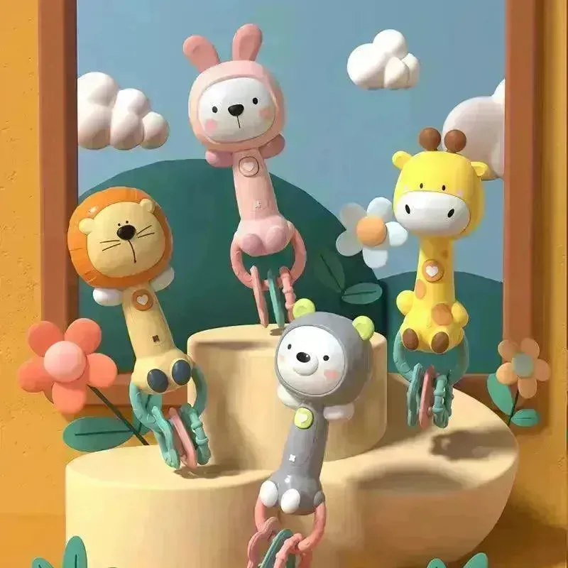 Interactive Soothing Teether Comforting Toy