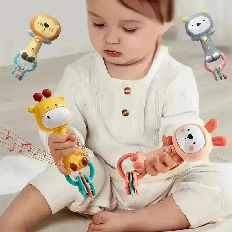 Interactive Soothing Teether Comforting Toy
