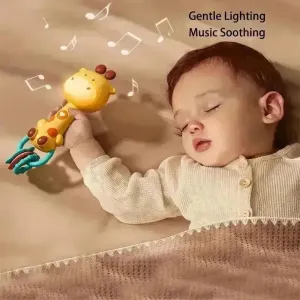 Interactive Soothing Teether Comforting Toy