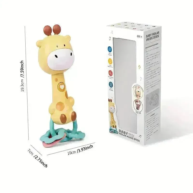 Interactive Soothing Teether Comforting Toy