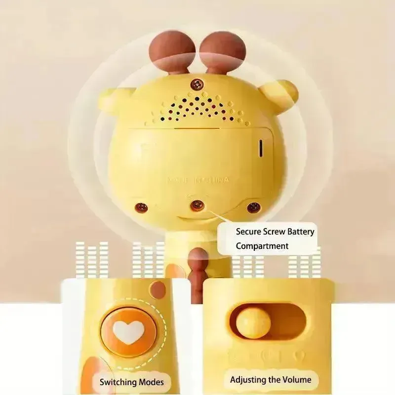 Interactive Soothing Teether Comforting Toy
