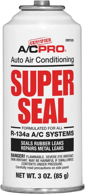 InterDynamics Car Air Conditioner, Certified A/C Pro Refrigerant Leak Stop Kit for R134A Car Air Conditioners, 3 Oz Each