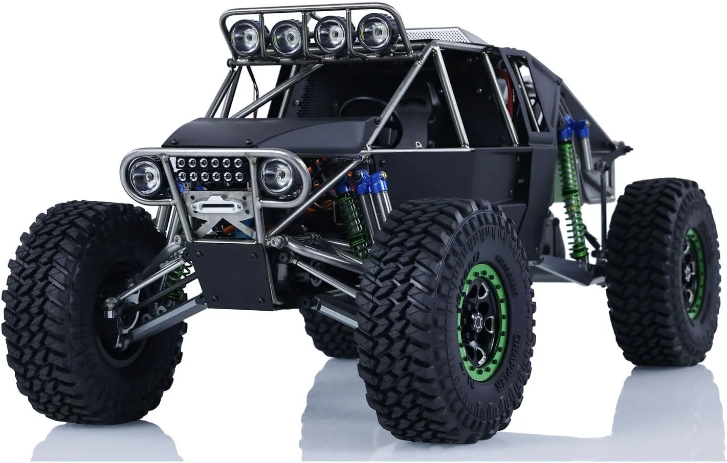 JDM 1/10 RC Rock Crawler Car for JDM- 199 Metal RC Racing Climbing Vehicles Model Light 2-Speed Transmission