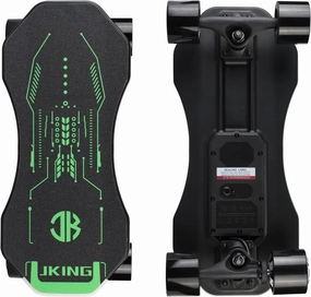 JKING Electric Skateboard for Kids and Teens,Smart Sensors Electric Skateboard,350W Hub-Motor,9.32 MPH Top Speed，4.6 Miles Range,Max Load 160 Lbs,6 Months Warranty