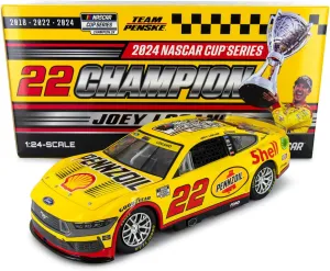Joey Logano 2024 NASCAR Cup Series Championship Standard ARC Diecast Car 1:24 Scale
