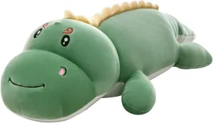 JOSON Dinosaur Plush Pillow, Soft Dinosaur Waist Cushion Plush Pillow, Children's Birthday Gift, Valentine's Day Gift (35.5 inches)