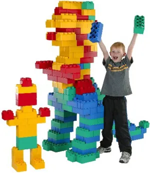 Jumbo Blocks 192 Piece Set