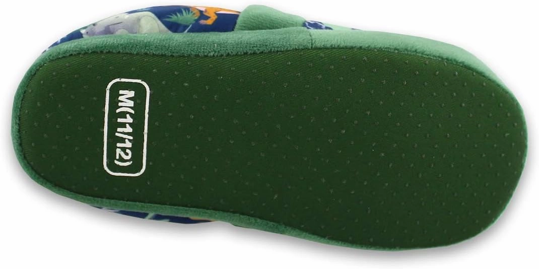 Jurassic World Dinosaur Boys Toddler Plush Aline Slippers