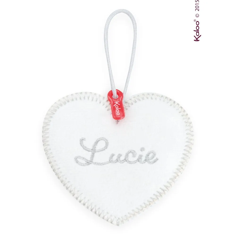Kaloo Monkoeur Heart Pendant, Lucie