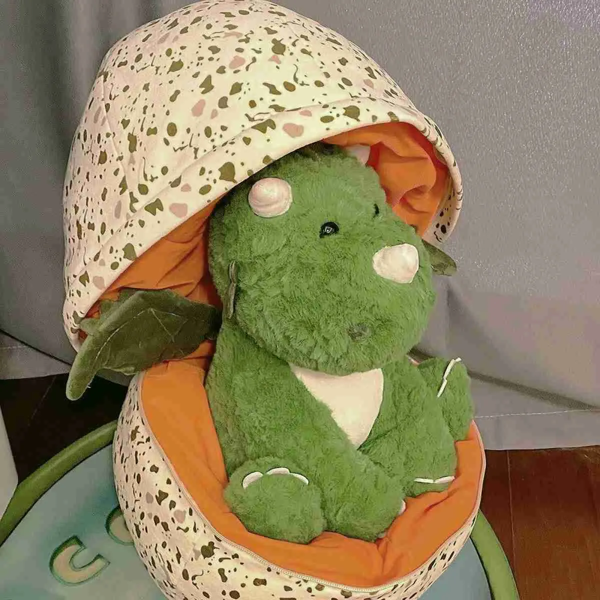 Kawaii Dinosaur and Egg Plush
