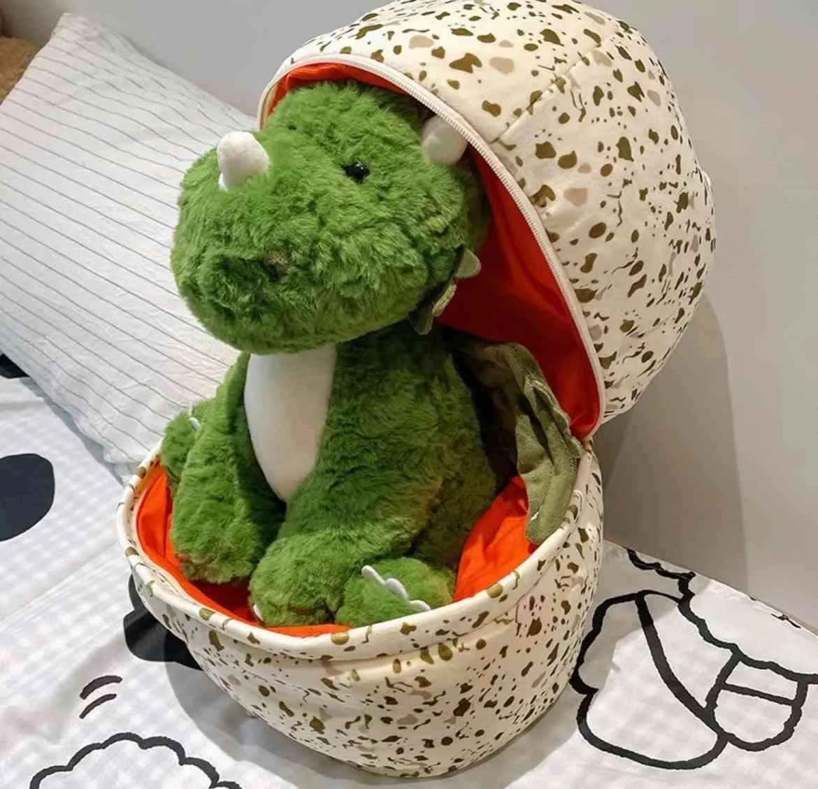 Kawaii Dinosaur and Egg Plush