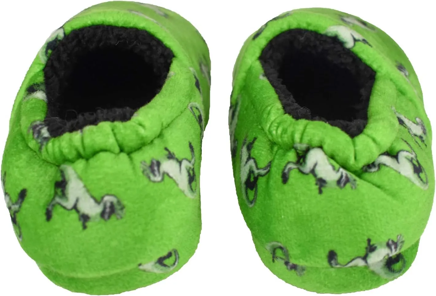 Kids Big Boys Warm Slippers with Soft Memory Foam Indoor Anti-Slip Cute Dinosaur Slippers